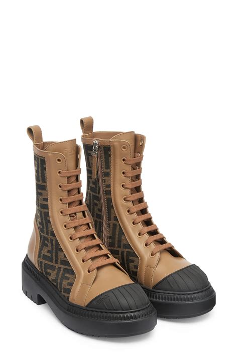 fendi combat boots|fendi cowboy boots.